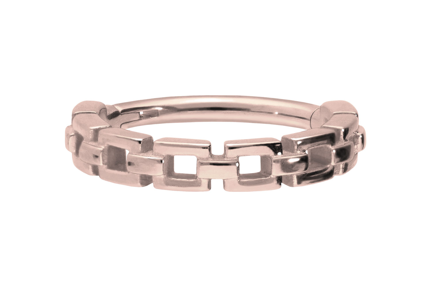 Chirurgenstahl Segmentring Clicker Piercing KETTEN-DESIGN